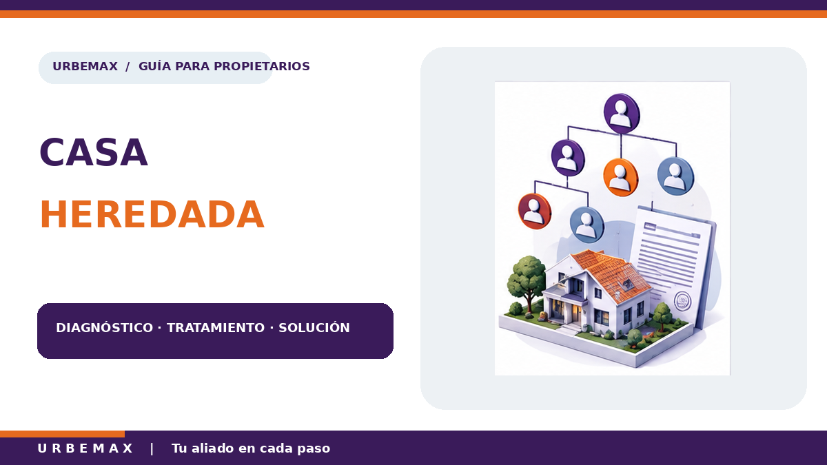 Heredamos una casa, pero sigue a nombre de mi abuelo: ¿podemos venderla?
