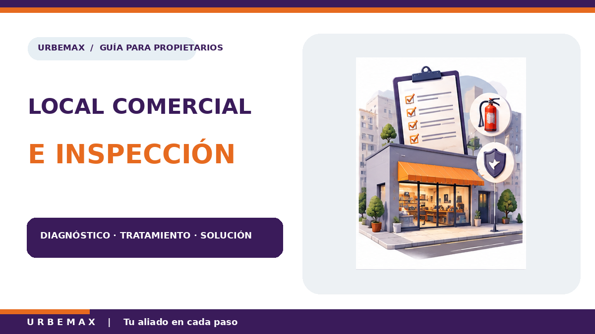 Alquilé un local para mi negocio, pero no pasa la inspección de seguridad